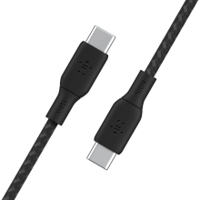 Cable Belkin USB tipo C macho/macho Boost Charge 2m 100W doble trenzado negro