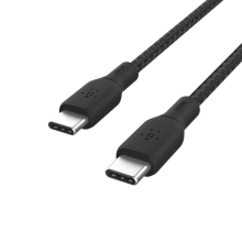 Cable Belkin USB tipo C macho/macho Boost Charge 2m 100W doble trenzado negro