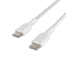 Cable trenzado Belkin Boost Charge USB tipo C macho/macho 1m blanco