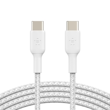 Cable trenzado Belkin Boost Charge USB tipo C macho/macho 1m blanco