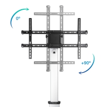 SOPORTE SUELO TOOQ RUEDAS TV HORIZ-VERT "HERA" 37" A 86"