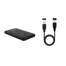 Caja externa Tooq HD TQE-2500B 2.5" USB 3.1 negro