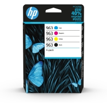 Pack 4 cartuchos originales HP 963