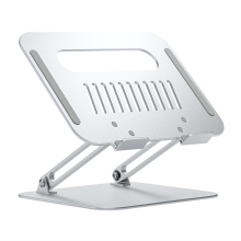 Soporte elevador portátil AISENS XL 10"-17" ajustable plata