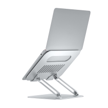 Soporte elevador portátil AISENS XL 10"-17" ajustable plata