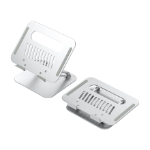 Soporte elevador portátil AISENS XL 10"-17" ajustable plata