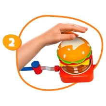 Bizak Burger Boom - Juego de Mesa Divertido para Niños a Partir de 6 Años