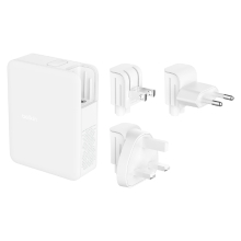 Cargador Belkin 3xUSB tipo C 1xUSB-A Gan Boost Charge 140W blanco