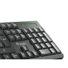 Teclado y ratón inalámbrico Equip Life negro
