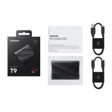 Disco externo SSD Samsung T9 1TB NVMe 3.2 negro