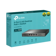 Switch TP-Link TL-SG105PP-M2 5 puertos 2.5G con PoE++ de 4P max 123W
