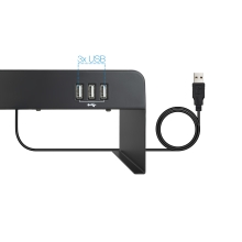 SOPORTE ELEVADOR MONITOR TOOQ TQMR0124 NEGRO