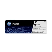 Tóner original HP 43X negro