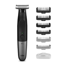 Afeitadora / recortadora Braun Series X XT5200 inalámbrica, cara y cuerpo, resistente al agua, 6 peines