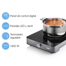 HORNILLO PRINCESS 303010 1800W 1F 20CM INDUCCION