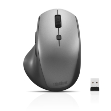 Ratón inalámbrico Lenovo ThinkBook ergonómico gris