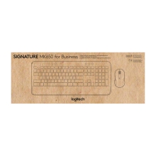 Teclado y ratón inalámbrico Logitech MK650 grafito