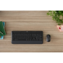 Teclado y ratón inalámbrico Logitech MK650 grafito