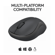 RATON INALAMBRICO LOGITECH M240 SILENT BLUETOOTH GRAFITO