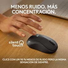 RATON INALAMBRICO LOGITECH M240 SILENT BLUETOOTH GRAFITO