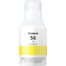 Botella tinta canon GI- 56y amarillo 135ml