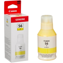 Botella tinta canon GI- 56y amarillo 135ml