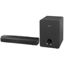 Barra de sonido 90W con subwoofer 2.1 inalámbrico Bluetooth USB
