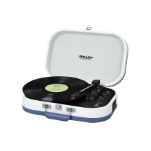 Sally tocadiscos Bluetooth batería recargable USB Trevi TT 1020 BT turquesa