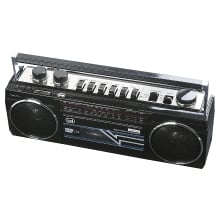RADIO GRABADORA PORTÁTIL USB SD BLUETOOTH CASSETTE TREVI RR 501 BT NEGRO