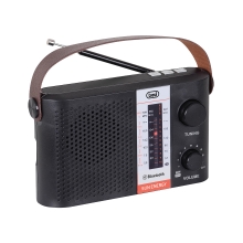 Radio solar portátil Bluetooth USB micro SD TWS Trevi RA 7F25