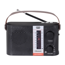 Radio solar portátil Bluetooth USB micro SD TWS Trevi RA 7F25