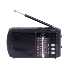 Radio portátil multibanda Bluetooth USB micro SD Trevi RA 7F20 BT negro