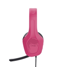 Auriculares Trust Gaming GXT 415P Zirox ligeros 3.5mm rosa