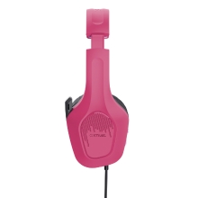 Auriculares Trust Gaming GXT 415P Zirox ligeros 3.5mm rosa