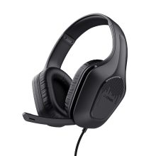 Auriculares con micrófono Trust Gaming GXT 415 Zirox ligeros 2m 3.5mm negro