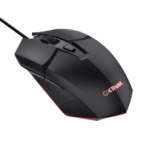 Ratón Trust Gaming GXT 109 Felox iluminación LED 6 botones negro