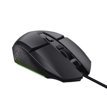Ratón Trust Gaming GXT 109 Felox iluminación LED 6 botones negro