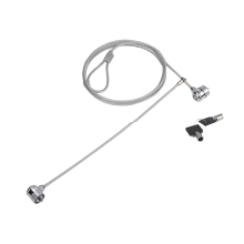 Cable de seguridad de portátil Conceptronic con doble cabezal y llave 1.5m