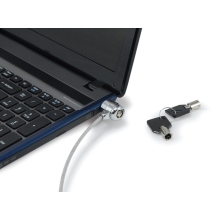 Cable de seguridad de portátil Conceptronic con doble cabezal y llave 1.5m