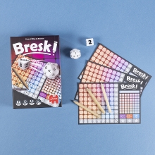 Bresk! - Juego de Mesa de Estrategia y Habilidad para Familias Mayores de 10 Años