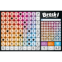 Bresk! - Juego de Mesa de Estrategia y Habilidad para Familias Mayores de 10 Años