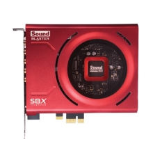 Tarjeta de sonido Creative Sound Blaster Z SE y DAC PCI-E