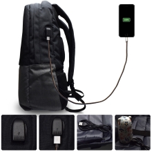 Mochila Ewent urban notebook backpack 17.3" con puerto de carga usb