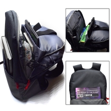 Mochila Ewent urban notebook backpack 17.3" con puerto de carga usb