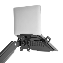 Soporte Aisens universal portátil 12"-17" para montaje en soporte monitor