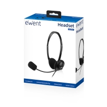 Auricular ewent ew3567 con microfono 3.5mm