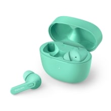 Auriculares Bluetooth Philips estuche de carga verde