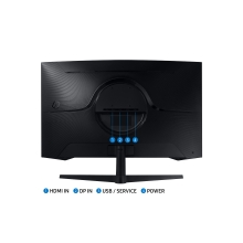 Monitor Samsung Odyssey 32" VA QHD 165Hz 1ms curvo