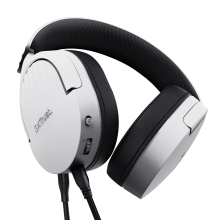 Auriculares Trust Gaming GXT 489 Fayzo micrófono desmontable jack 3.5mm 1.2m blanco
