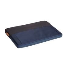 Funda Trust Lisboa Soft Sleeve hasta 16" negro/azul
